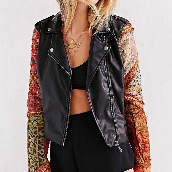 Urban outfitters detailed sleeve jacket