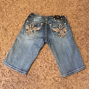 Miss Me Bermuda Shorts