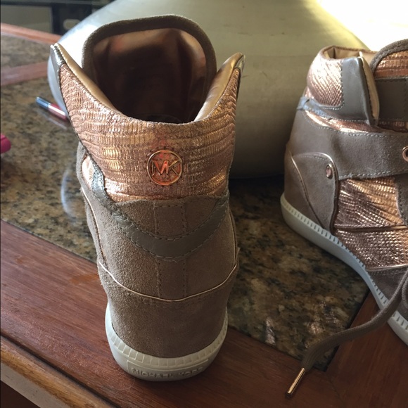michael kors sneaker wedges