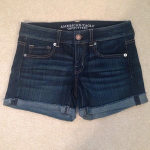 American eagle jean shorts