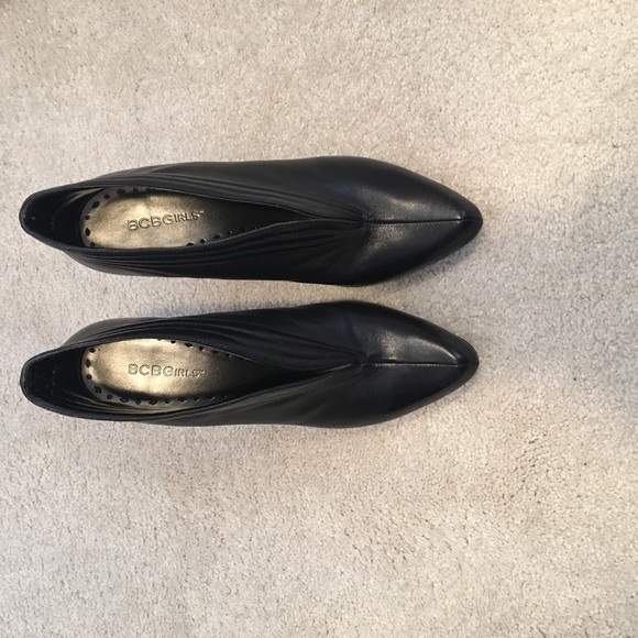 black ankle boots