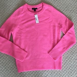 Girly pink J. Crew sweater