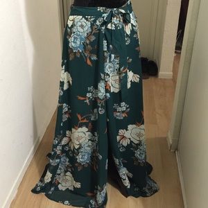 Maxi wrap around skirt