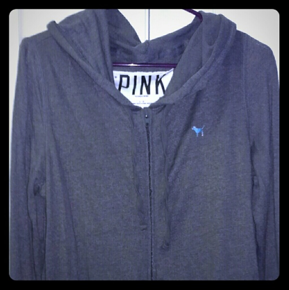 PINK zip-up hoodie