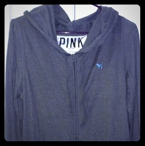 PINK zip-up hoodie
