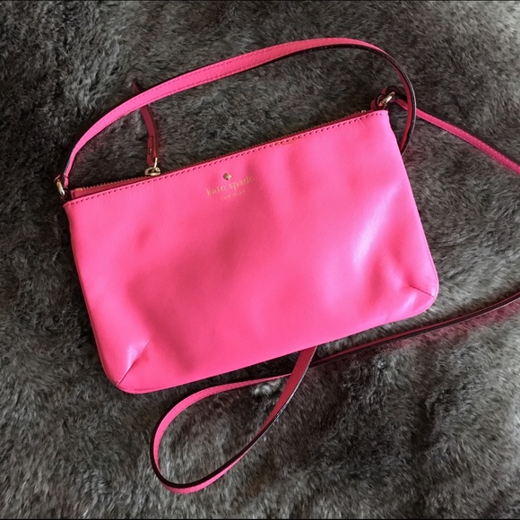 Kate Spade hot pink crossbody bag