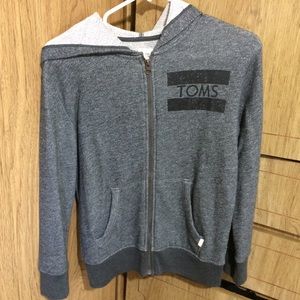 TOMS zip up hoodie