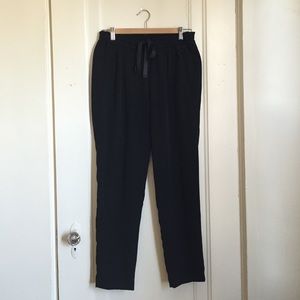 Silky fashion joggers