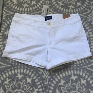 American Eagle Mid Length rolled shorts
