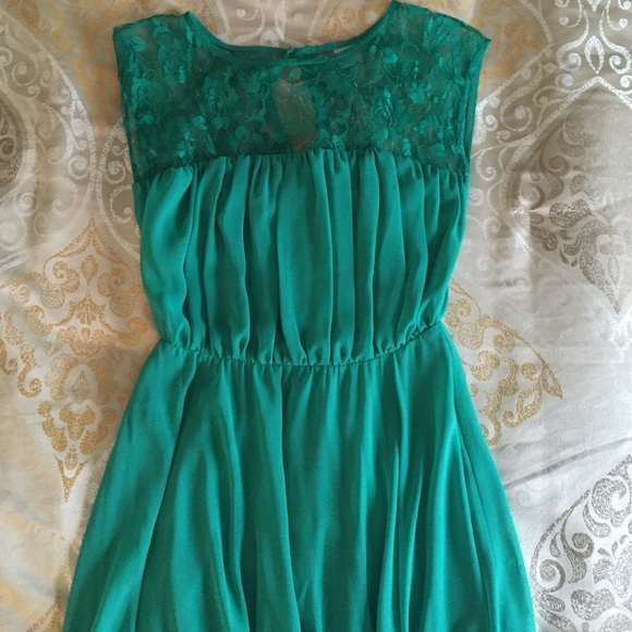 Green dress
