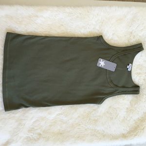 Splendid Army Green Tank Top