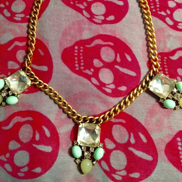 JCrew bejeweled necklace