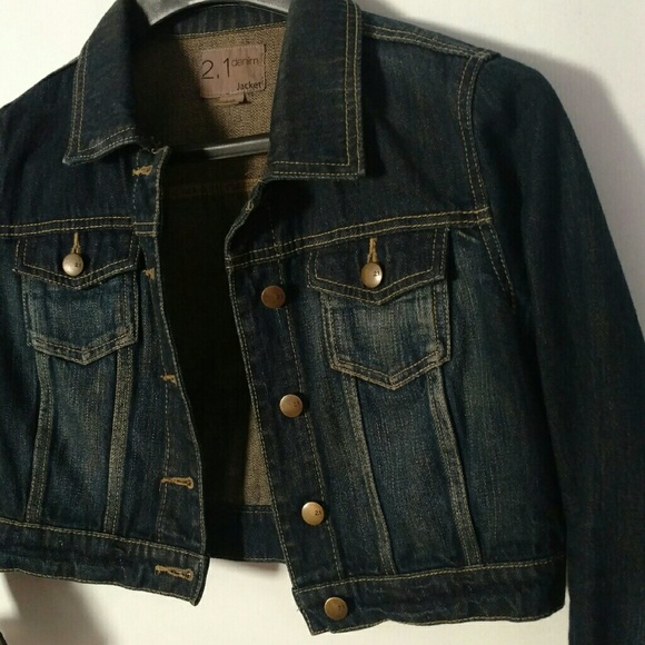 Ladies short denim jacket, gently worn.