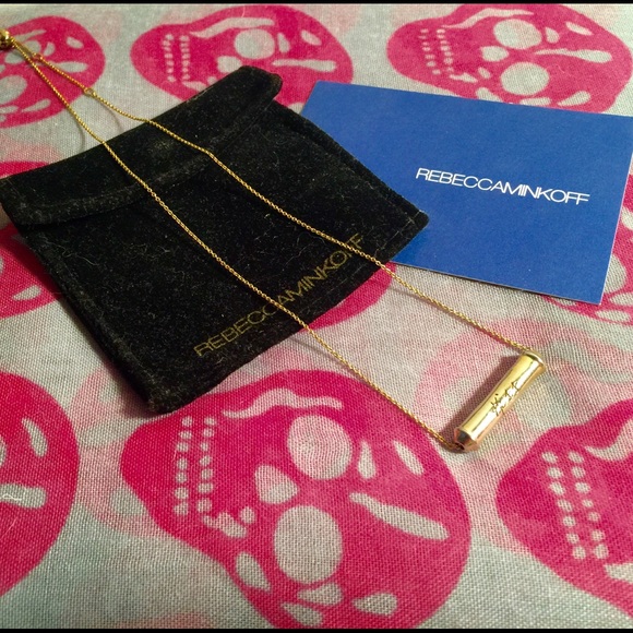Rebecca Minkoff "Kiss and Tell" necklace