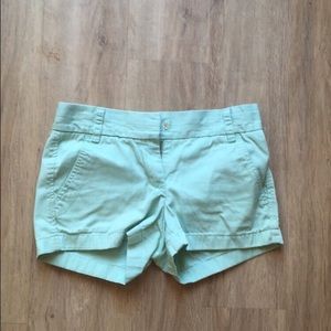 3" J.crew chino shorts