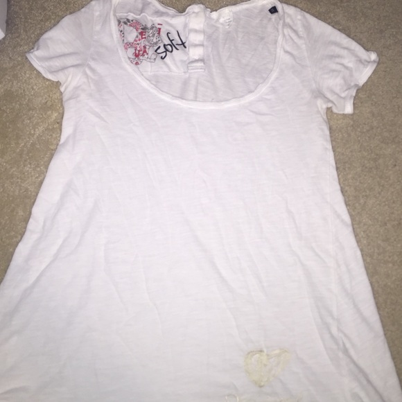 White Short sleeve shirt