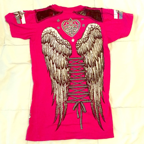 Small pink sinful top