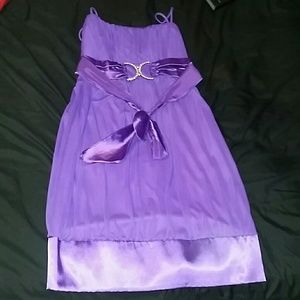 Purple dress
