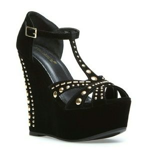 Miranti Black High Heel Sandle