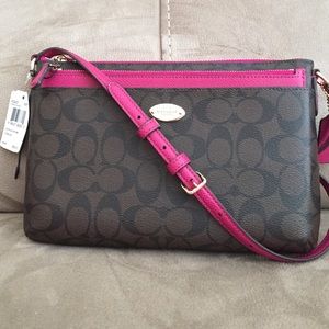 Coach cross body purse