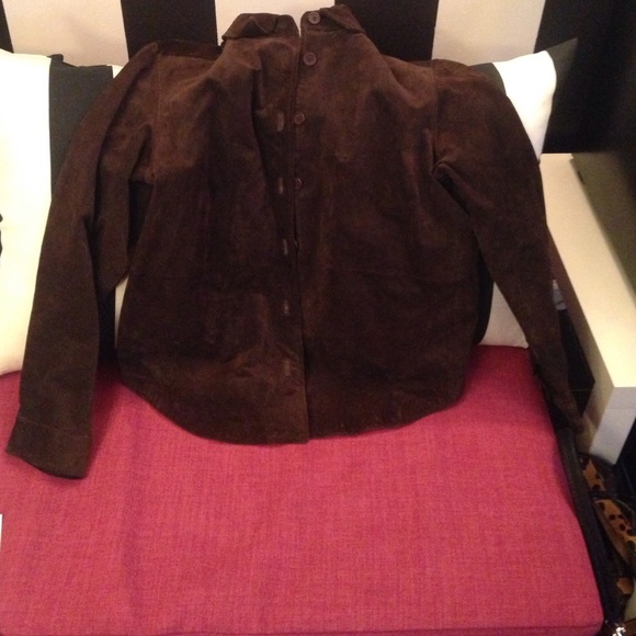 Real suede jacket