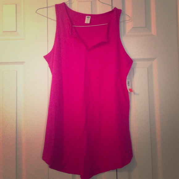 Maternity  size small hot pink Old Navy tank