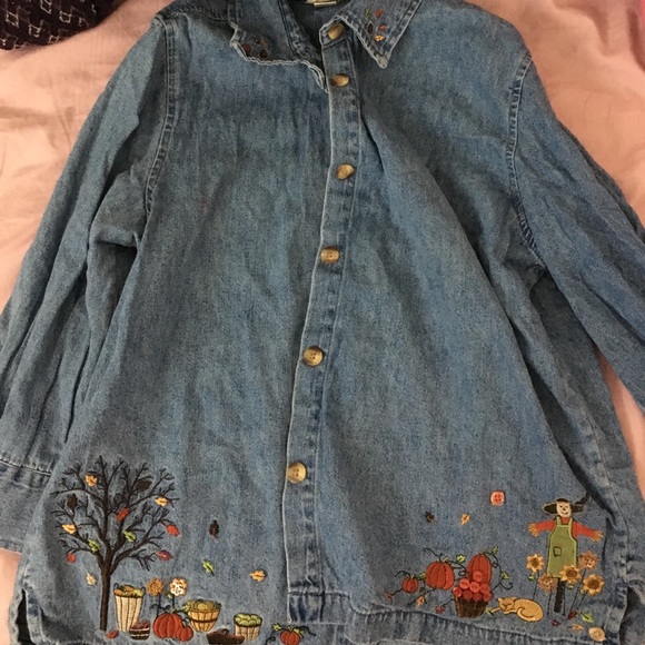 Thanksgiving chambray