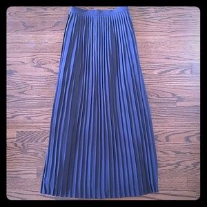 J. Crew Pleated Maxiskirt