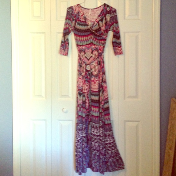 Maternity Never worn PinkBlush maxi dress