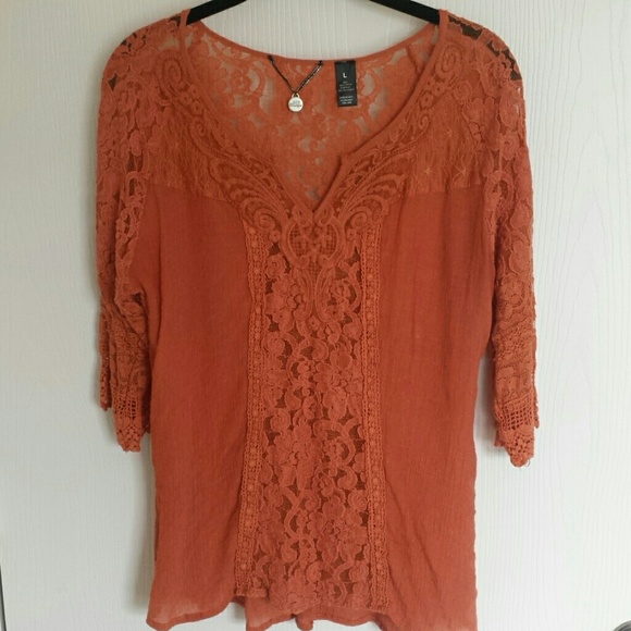 Buckle Lace Blouse