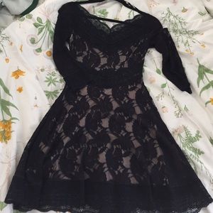 FREE PEOPLE LACEY AFFAIR DRESS