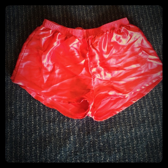 American Apparel pink shorts