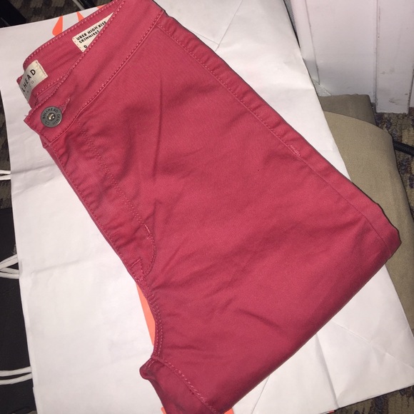 High rise skinny jean
