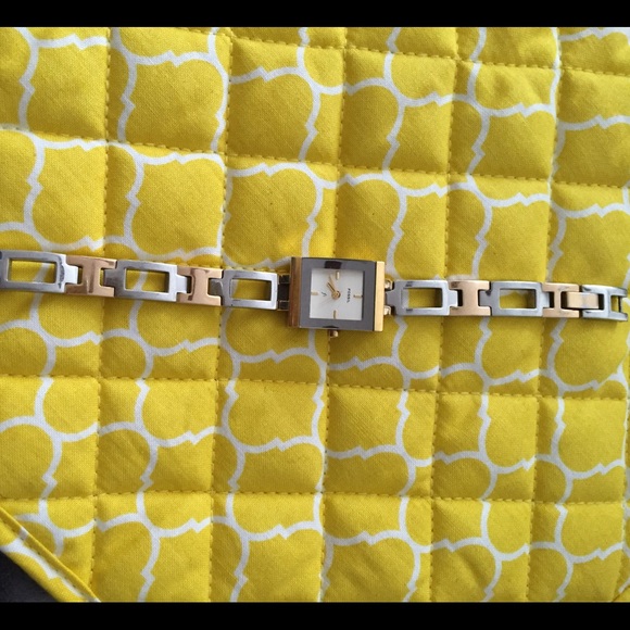 Fossil gold/silver watch
