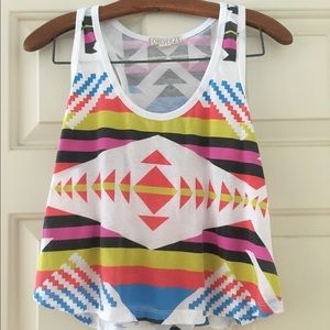Aztec tank top!‼️ emptying closet soon‼️