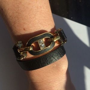 Ann Taylor double wrap bracelet
