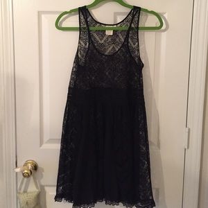 Pretty lace and sheer dress/top