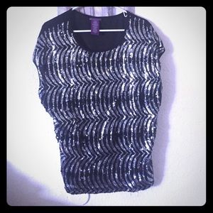 Stylish sequin shirt