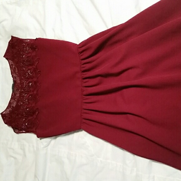 Red dress