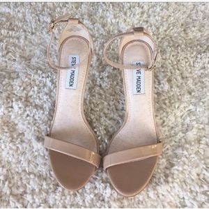 Nude Steve Madden Sandal Heels