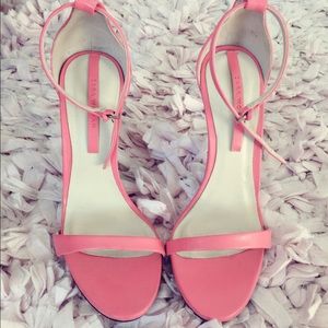 Pink heels