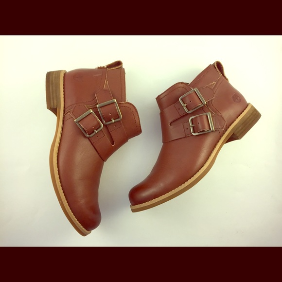Timberland Double Buckle Booties