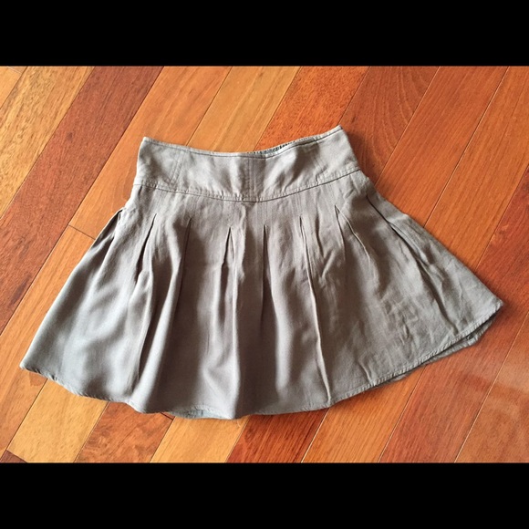 F21 Khaki Skirt