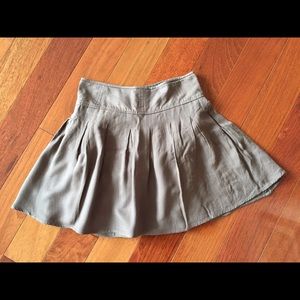 F21 Khaki Skirt