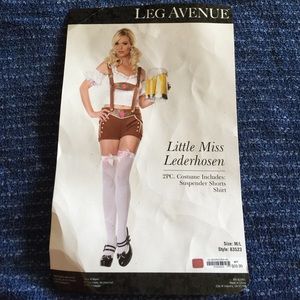 Octoberfest Little Miss Lederhosen costume