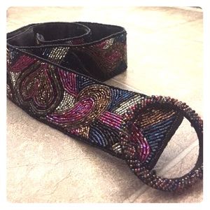 Vintage beaded belt!