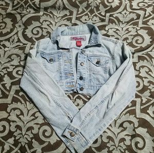 Bluejean crop jacket