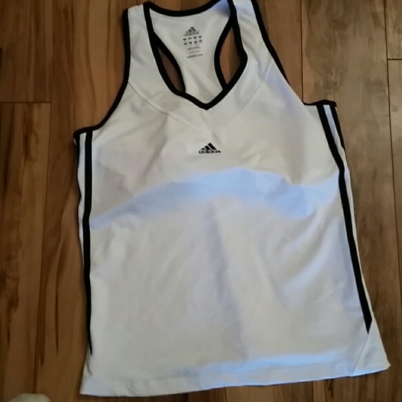 Like new Adidas work out tank with built in bra