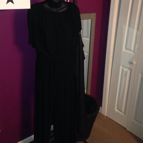 Black jump suit