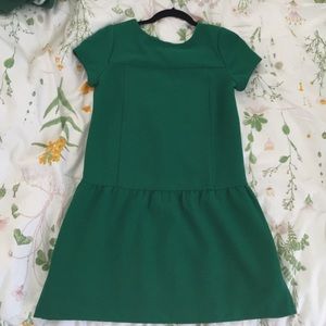 URBAN OUTFITTER EMERALD GREEN SHIFT DRESS